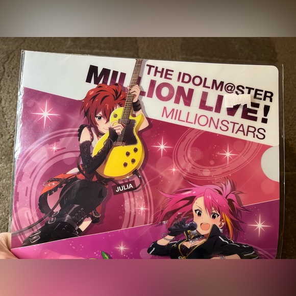 The Idolmaster / iDOLM@STER Million Live! Millionstars Clear File Folder Anime - Picture 3 of 5